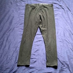 Girls L black leggings